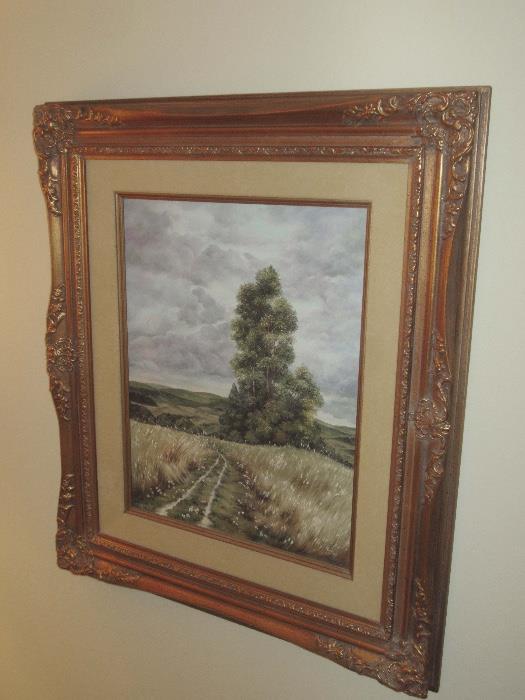Original oil by Helen Miles, noted City of Orange artist