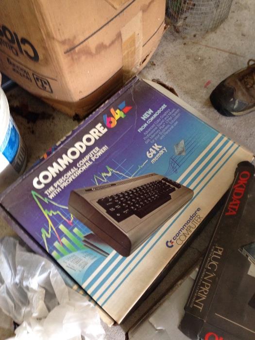Commodore 64 video system in the box