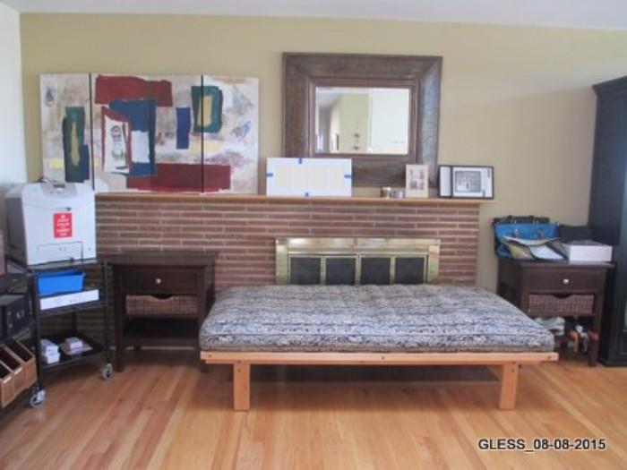 Twin Futon Frame and Mattress,  End Tables/Night Stands, Art Panel, Frames and more.