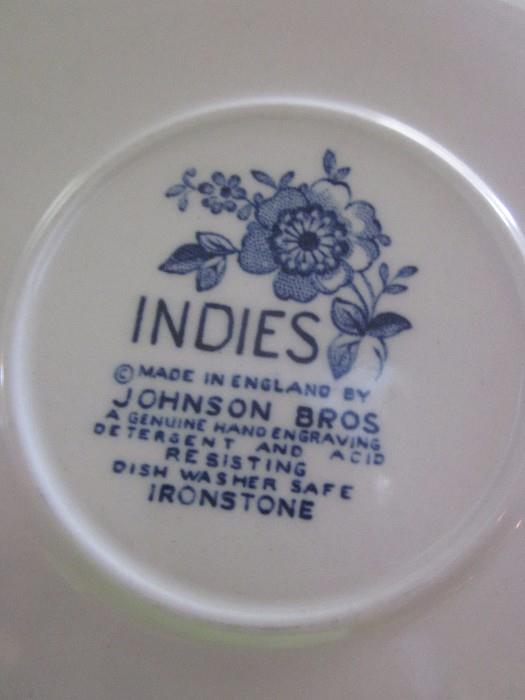 Johnson Bros, Ironstone, Indies