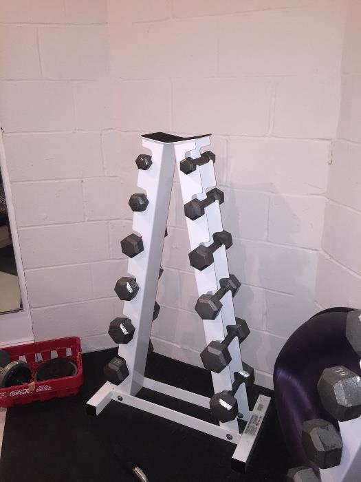 Body Solid Weight Rack w/Weights