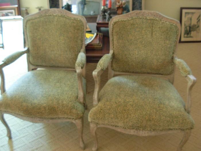 Pair chairs Sold
