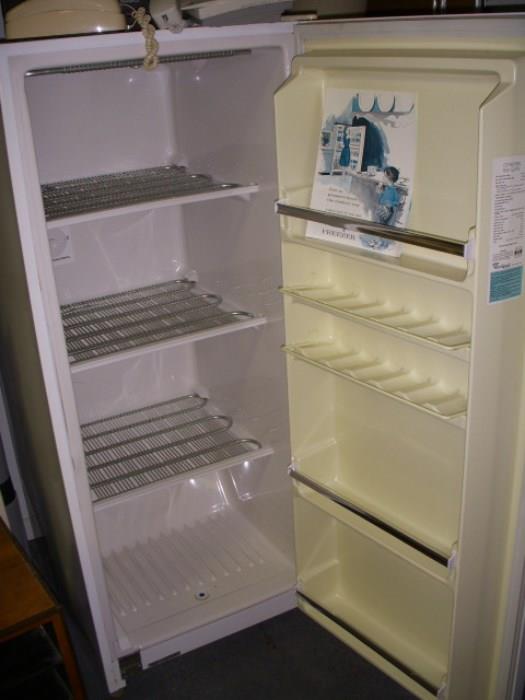 Frigidaire upright freezer