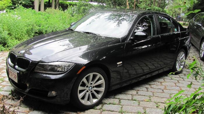 2011 BMW 328i with X Drive. Black with Camel Leather Interior. 55,000 miles