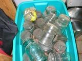 Vintage canning jars