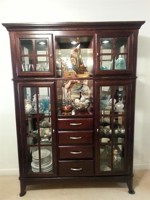 Gorgeous lighted China Cabinet