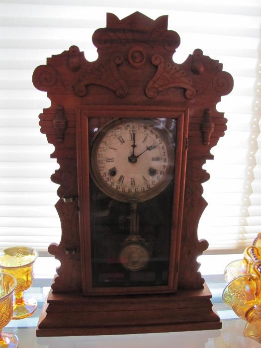 Gorgeous Gingerbread clock