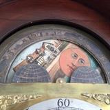 Detail: hand painted moon phase