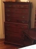 Burly cherry chest on chest $675.