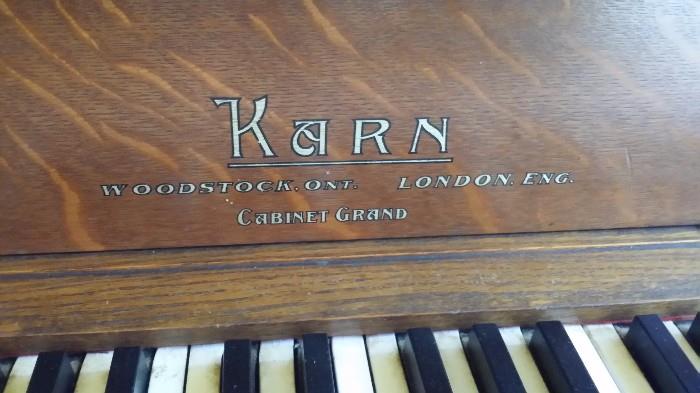 Karn Pianos originate out of Canada