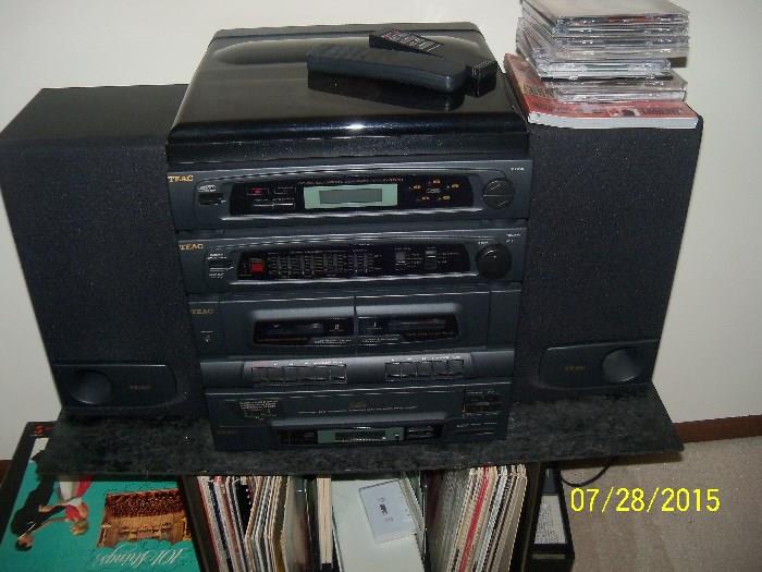 Teac stereo system