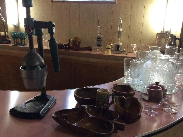 Vintage juicer, barware