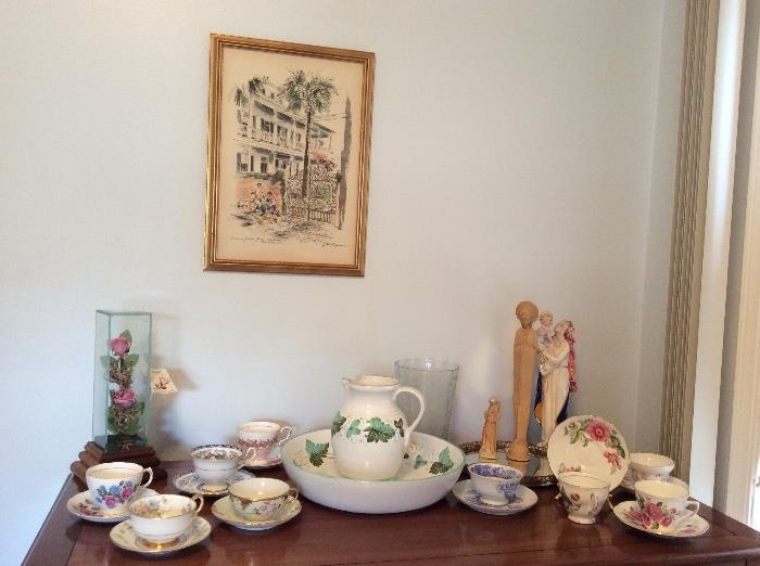 China teacup collection