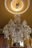 11 - Very large magnificent 19th century cut glass  16 arm chandelier, Baccarat crystal, 42 in. L, 32 in. W.
