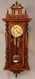 19 - Gustav Becker wall clock in excellent condition, Vienna Regulator, 54 in. T, 19 in. W, 7 in. D.
