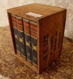 163 - Pulitzer prize edition, 4 volumes of R.E. Lee by Douglas Freeman in original marked shipping box.
