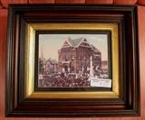 166 - Print of unveiling of Confederate monument in Aberdeen MS, ca. 1905, 13 x 15.

