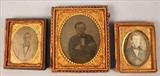 311 - 3 piece pre Civil war tin type photos
