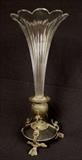 321 - Epergne with single trumpet and metal base
