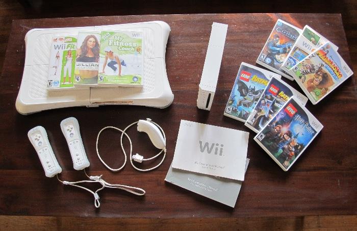 Nintendo Wii with all the works, and games.