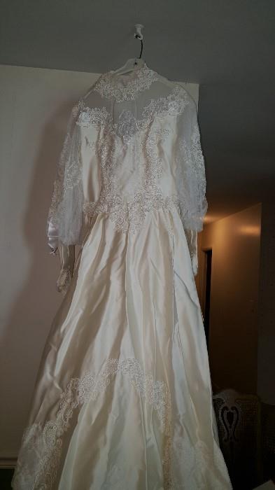 OLD WEDDING DRESS