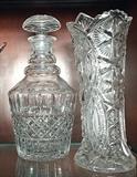 CUT GLASS AND PRESSED GLASS ANTIQUES