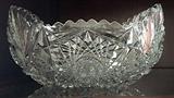 ANTIQUE CUT GLASS BOWL - ONE OF MANY PIECES