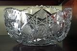 ANTIQUE CUT GLASS BOWL - ONE OF MANY PIECES