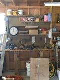 A Garage full of Hand Tools, Power Tools, Radial Arm Saw, Drill Press, Shaper, Scroll Saw, Compressor, Pressure Washer, and so much more!!!