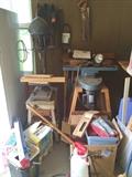 A Garage full of Hand Tools, Power Tools, Radial Arm Saw, Drill Press, Shaper, Scroll Saw, Compressor, Pressure Washer, and so much more!!!