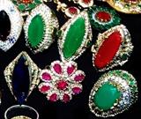 ONE OF A KIND PIECES OF HANDMADE JEWELRY FEATURING STERLING SILVER AND RUBIES, EMERALDS, SAPPHIRES, OPALS, TOPAZ, LABRADORITE, JADE, CORAL, CHALCEDONY AND MORE