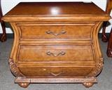 3 drawer Bombay nightstand/endtable