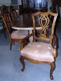 DREXEL HERITAGE dining room set, table + 6 chairs