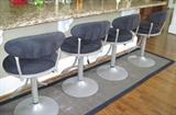four kitchen stools