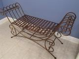 metal bench