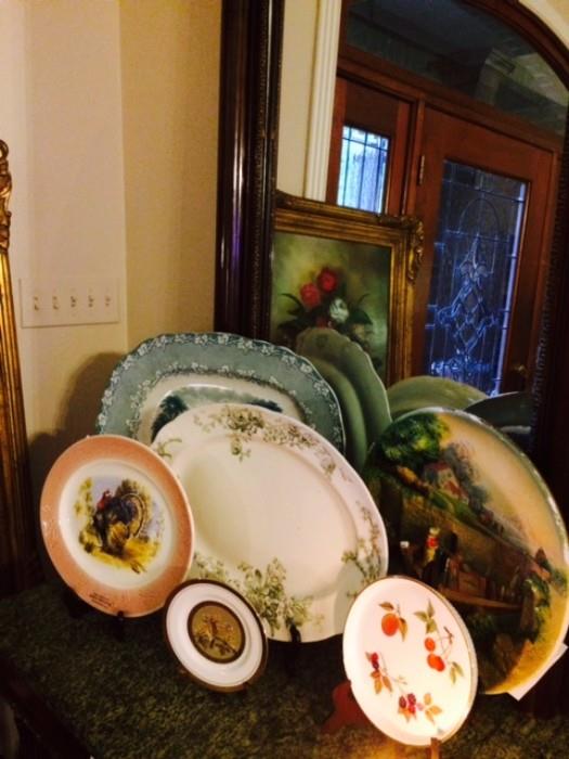 Collectible plates and platters