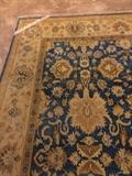  8 feet x 10 feet Oushak handmade rug