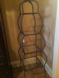  Four tier curio shelf unit