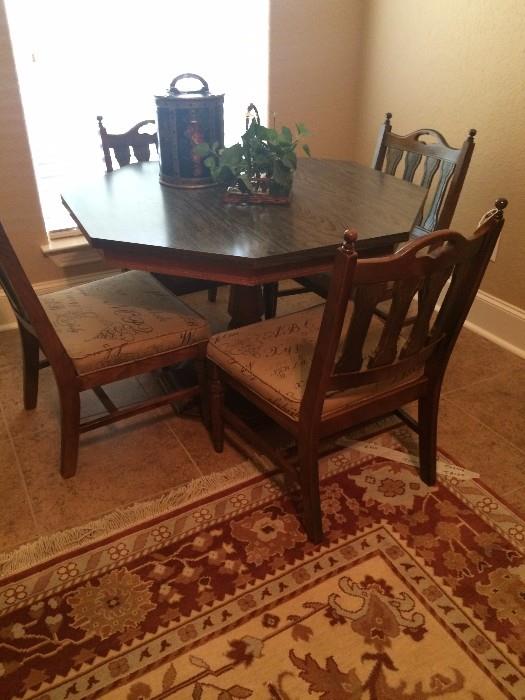  Game table & 4 chairs