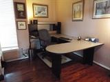 Office desk and chair