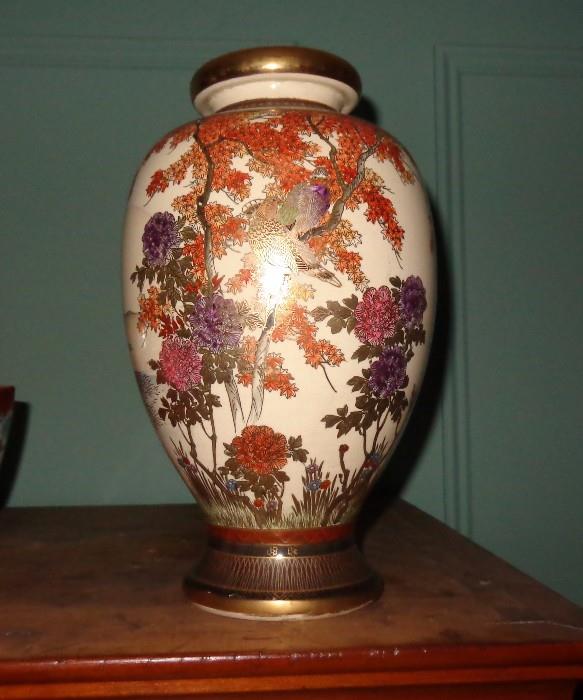 One of a pair; 19th C. Satsuma