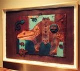 Amazing layered Native American fetish art.