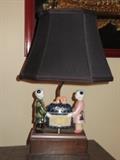 JAPANESE BOYS W/ INCENSE BURNER LAMP
FREDRIC COOPER
