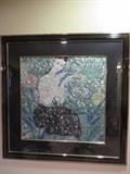"MORNING FLOWERS"  SIGNED / CUSTOM FRAMED
JIANG TIEFENG

