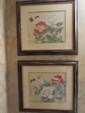 VINTAGE CHINESE WATERCOLOR PAINTING
ON SILK / SIGNED
