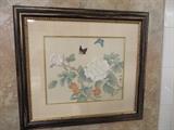 VINTAGE CHINESE WATERCOLOR PAINTING
ON SILK / SIGNED

