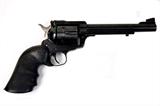 Lot 76: Ruger New Model Blackhawk .357 Magnum 6 shot with 
6.5" bbl. adjustable sights, Hogue rubber grips est. $350.00-$450.00