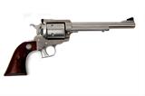 Lot 100: Ruger New Model Super Blackhawk .44 Magnum with 7.5" bbl.
6 shot with wooden grips, adjustable sights est. $400.00-$600.00