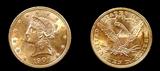Lot 61: 1901 P Liberty $10 gold piece, MS 60 condition, est. $600.00-$700.00