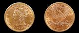 Lot 60: 1906 D Liberty $10 gold piece in XF condition, est. $550.00-$650.00